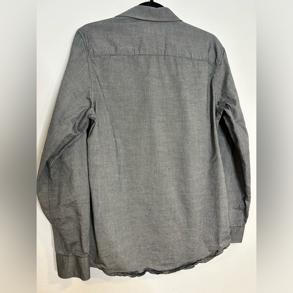 Calvin Klein Gray Lightweight Shirt Jacket with Classic Collar Size Medium - Picture 3 of 6